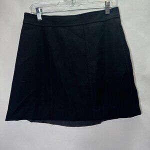 Louis Vuitton Mini Skirt Black Lined Size 38/M